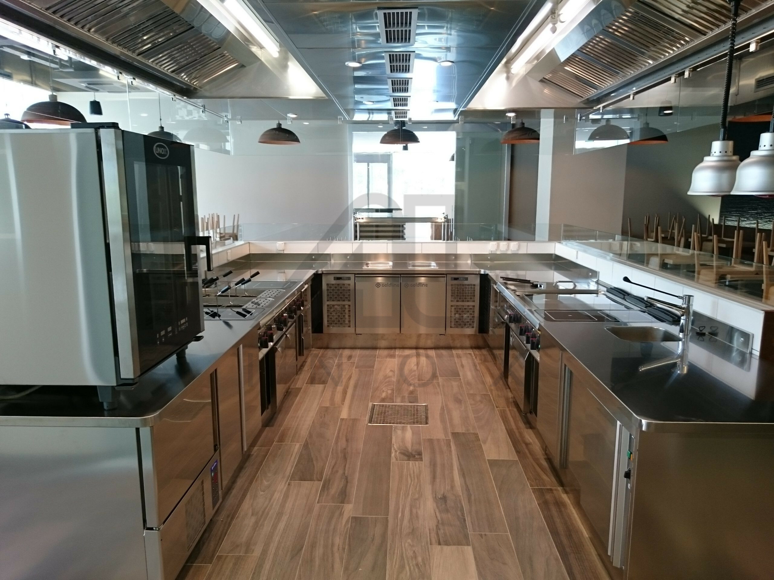 Cucine professionali in acciaio inox