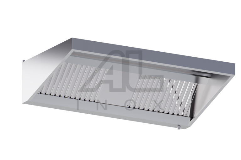 ZENTRALE EDELSTAHL A304 H01-HAUBE MIT LABYRINTH-FILTERN UND 300W ABLUFTVENTILATOR – H01P2V